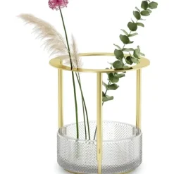 Online Umbra Tesora Adjustable Vase, Brass - cozylivehome.com | we sell a wide range of comfortable household items Shop All