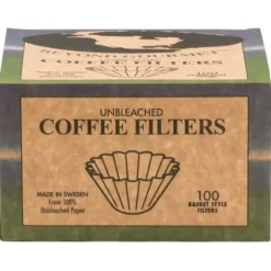 Hot Unbleached Basket Coffee Filters, Box/ 100 - cozylivehome.com | we sell a wide range of comfortable household items Shop All