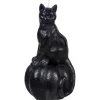 Discount Unscented Black Cat On Pumpkin Shaped Candle - cozylivehome.com | we sell a wide range of comfortable household items Shop All