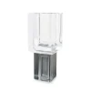 Hot VAV5060 Crystal Square Vase With Colored Base - cozylivehome.com | we sell a wide range of comfortable household items Giftware