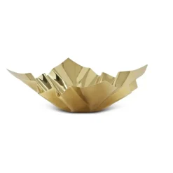 Flash Sale VB4470 Gold Square Bowl, 12.25" - cozylivehome.com | we sell a wide range of comfortable household items Giftware
