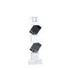 Online VCH4020 Crystal Candlestick Diagonal Block Design with Black - 9"H - cozylivehome.com | we sell a wide range of comfortable household items Shop All
