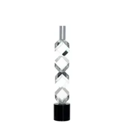 Online VCH4015 Crystal Candlestick Diagonal Design 11.25"H - cozylivehome.com | we sell a wide range of comfortable household items Shop All