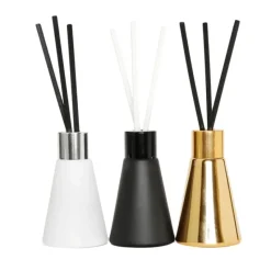 Fashion VD3443 White Matt/Black/Gold - "Iris & Rose" Scent - cozylivehome.com | we sell a wide range of comfortable household items Shop All