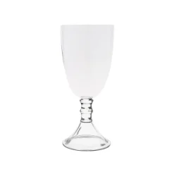 Fashion VD-I18-W Iris, White, Clear Stem, Glass Goblet, 18 Oz - cozylivehome.com | we sell a wide range of comfortable household items Shop All