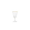 Clearance VD-3011-OGR Vikko Decor - Gold Rim, Optic Wine Glass, 11 Oz - cozylivehome.com | we sell a wide range of comfortable household items Shop All