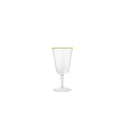 Clearance VD-3011-OGR Vikko Decor - Gold Rim, Optic Wine Glass, 11 Oz - cozylivehome.com | we sell a wide range of comfortable household items Shop All