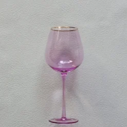 Store VD-P27-LI Vikko Decor - Platinum, Lilac with Gold Rim, Wine Glass, 27 oz - cozylivehome.com | we sell a wide range of comfortable household items Shop All