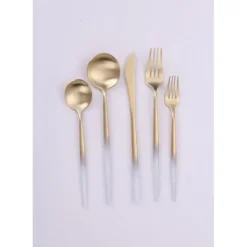 Clearance VF-10-VCW Brushed White And Gold S4 - cozylivehome.com | we sell a wide range of comfortable household items Shop All