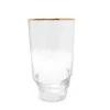 Sale VHB3777 Highball Glasses with Design on Bottom and Gold Rim - cozylivehome.com | we sell a wide range of comfortable household items Shop All