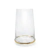 Hot VHB3906 Highball Glasses with Gold Bottom Rim - cozylivehome.com | we sell a wide range of comfortable household items Shop All