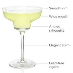 New VISKI ANGLED MARGARITA GLASS - cozylivehome.com | we sell a wide range of comfortable household items Shop All