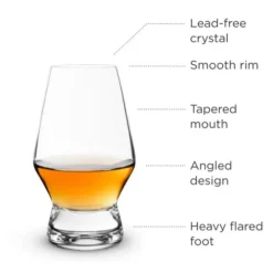 New VISKI FOOTED CRYSTAL SCOTCH GLASSES - cozylivehome.com | we sell a wide range of comfortable household items Shop All