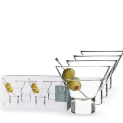 Shop VISKI STEMLESS MARTINI GLASSES SET OF 4 - cozylivehome.com | we sell a wide range of comfortable household items Shop All