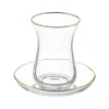 Sale VK-CAYS-5 5.5OZ Seder Glass With Saucer Set Of 6 - cozylivehome.com | we sell a wide range of comfortable household items Shop All