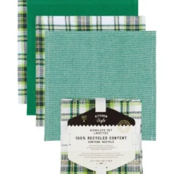 Fashion Waffle Green Dish Cloth set-4 - cozylivehome.com | we sell a wide range of comfortable household items Shop All