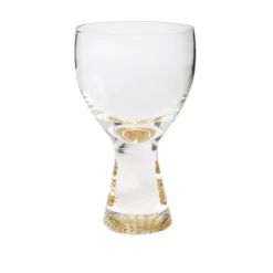 Cheap WAG3592 Water Glasses with Gold Reflection Base - 3.5"D x 6"H - cozylivehome.com | we sell a wide range of comfortable household items Shop All