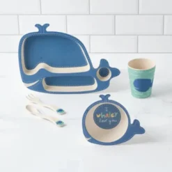 Hot WALLY WHALE DINNER SET - cozylivehome.com | we sell a wide range of comfortable household items Shop All