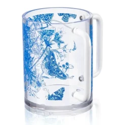 Hot WC-FT-N French Toile - Washing Cup - Navy - cozylivehome.com | we sell a wide range of comfortable household items Shop All
