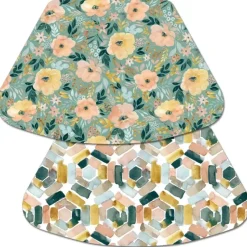 Clearance WEDGE REVERSIBLE FLEXIBLE PLACEMAT MODERN FLORALS - cozylivehome.com | we sell a wide range of comfortable household items Shop All