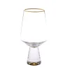 Hot WG851 Short Stem Glasses with Simple Gold Design - cozylivehome.com | we sell a wide range of comfortable household items Shop All
