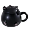 Sale Whimsy Cat Mug w/ Lid & Spoon 15oz - cozylivehome.com | we sell a wide range of comfortable household items Shop All