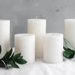 Fashion White Candle Pillar - cozylivehome.com | we sell a wide range of comfortable household items Shop All
