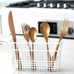 Fashion White Cutlery Basket - cozylivehome.com | we sell a wide range of comfortable household items Shop All