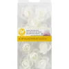 Online White Rose Wafer Icing Decorations - cozylivehome.com | we sell a wide range of comfortable household items Shop All