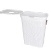 Best 1664White Slim Laundry Hamper Basket, White - cozylivehome.com | we sell a wide range of comfortable household items Housewares