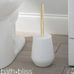 Cheap 10228-White Studio Soft Toilet Brush Holder - White - cozylivehome.com | we sell a wide range of comfortable household items Housewares