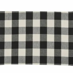Best Sale WICKLOW CHECK PLACEMAT BLK/WHT - cozylivehome.com | we sell a wide range of comfortable household items Shop All