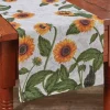 Flash Sale WILLIAMSBURG SUNFLOWER TOILE TABLE RUNNER 13" X 36" - cozylivehome.com | we sell a wide range of comfortable household items Shop All