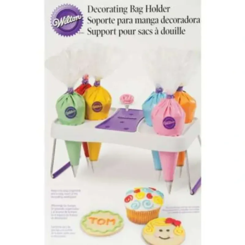 Sale Wilton Cake Decorating Icing Bag Stand, 6-Cavity - cozylivehome.com | we sell a wide range of comfortable household items Shop All