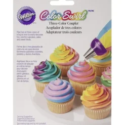 Shop Wilton Color Swirl 3-Color Coupler Cupcake Decorating Set - cozylivehome.com | we sell a wide range of comfortable household items Shop All