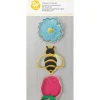 Shop Wilton Daisy, Bumblebee and Tulip Spring Cookie Cutter Set, 3-Piece - cozylivehome.com | we sell a wide range of comfortable household items Shop All