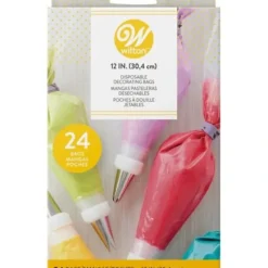 Discount Wilton 12-Inch Disposable Decorating Bags, 24-Count Cake Piping Bags - cozylivehome.com | we sell a wide range of comfortable household items Shop All