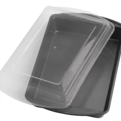 Clearance Wilton Perfect Results Premium Non-Stick Bakeware Oblong Pan with Cover, 13 x 9 - cozylivehome.com | we sell a wide range of comfortable household items Shop All