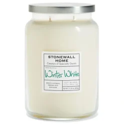 Online WINTER WHITE CANDLE 21.25 OZ - cozylivehome.com | we sell a wide range of comfortable household items Shop All