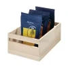 Cheap Wood Handled Bin 10 x 15 x 6.25 - Natural - cozylivehome.com | we sell a wide range of comfortable household items Shop All