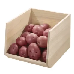 Best Sale Wood Open Front Bin - Natural - cozylivehome.com | we sell a wide range of comfortable household items Shop All