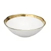 New WPB539 White Porcelain Bowl with Gold Rim - 8.75"D x 3"H - cozylivehome.com | we sell a wide range of comfortable household items Giftware