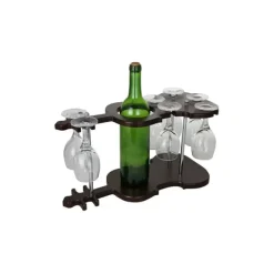 Cheap XR1102 Guitar Shaped Wine Holder and Glasses - cozylivehome.com | we sell a wide range of comfortable household items Giftware