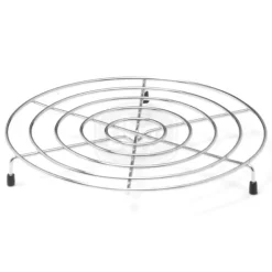 New YBM Home Chrome Plated Steel Footed Wire Plate Steam Rack Trivet 2227 - cozylivehome.com | we sell a wide range of comfortable household items Housewares
