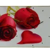 Best YK20 23.5X15.5 WALL CLOCK, RED ROSES - cozylivehome.com | we sell a wide range of comfortable household items Shop All